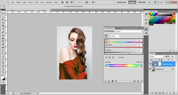 Change color in Photoshop cs5 | Learn Types of Color Correction