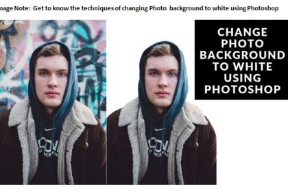 Change Photo Background to White Using Photoshop in 2018