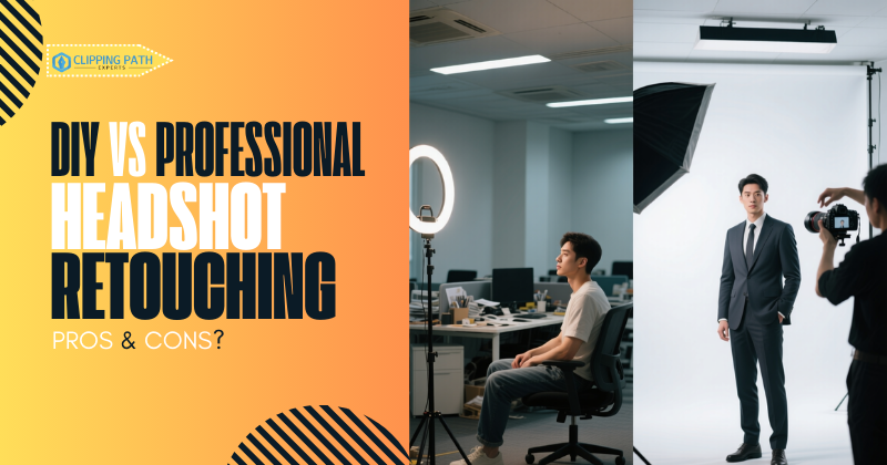 DIY vs Professional Headshot Retouching